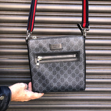 Load image into Gallery viewer, Pre-Owned Gucci Cross Body Canvas Bag with Adjustable Strap