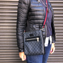 Load image into Gallery viewer, Pre-Owned Gucci Cross Body Canvas Bag with Adjustable Strap