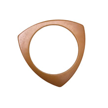 Load image into Gallery viewer, Triangular shaped Bakelite spacer bangles c.1950's - Buttercup Yellow