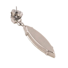 Load image into Gallery viewer, Harlequin Market Clear Austrian Crystal Drop Earrings (Pierced)