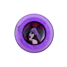 Load image into Gallery viewer, Rare Lea Stein Paris Vintage Signed Collectible Serigraphy Violette Brooch Pin