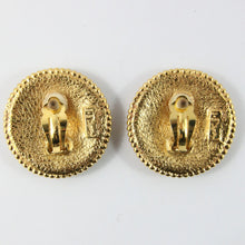 Load image into Gallery viewer, YSL Yves Saint Laurent Gold Plated Four Leaf Clover Earrings (Clip-On)