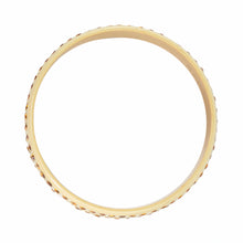 Load image into Gallery viewer, Rare Celluloid - Amber & Clear Crystal Encrusted Bangle - Signed Sept 1926