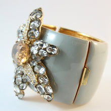 Load image into Gallery viewer, Ciner NY Large Crystal Starfish Cuff Bangle