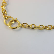 Load image into Gallery viewer, Chanel Vintage Gold Tone Necklace With 'CC Logo' Charms