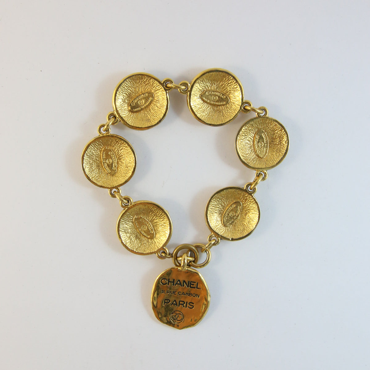 Chanel hot sale coin bracelet