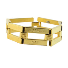Load image into Gallery viewer, Vintage Signed Chanel Square Link Bracelet