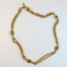 Load image into Gallery viewer, Vintage Chanel Black Bead Double Necklace c.1982