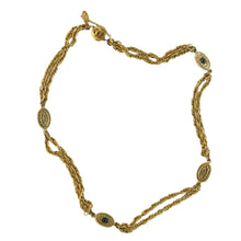 Load image into Gallery viewer, Vintage Chanel Black Bead Double Necklace c.1982