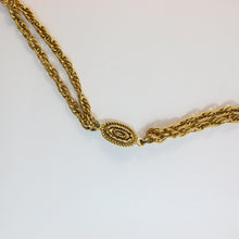 Load image into Gallery viewer, Vintage Chanel Black Bead Double Necklace c.1982