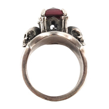 Load image into Gallery viewer, William Griffiths Sterling Silver Small Cathedral Ring with Skills