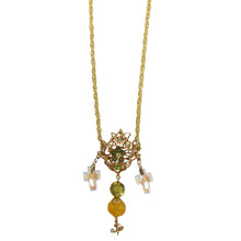 Load image into Gallery viewer, Christian Lacroix Vintage Long Cross Pendant Necklace c.1980s - Harlequin Market