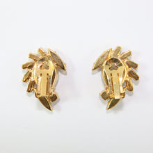 Load image into Gallery viewer, HQM Austrian Light Colorado Topaz & Clear Crystal Multi Shape Earrings (Clip-On)