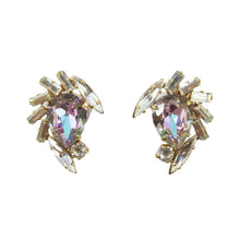Load image into Gallery viewer, HQM Austrian Aurore Boreale & Clear Crystal Multi Shape Earrings (Pierced)