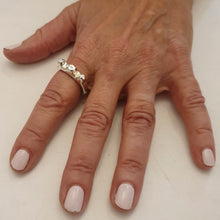 Load image into Gallery viewer, HQM Sterling Silver Triple 'Horne' Ring