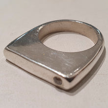 Load image into Gallery viewer, HQM Sterling Silver & Clear Crystal 'Cate' Ring