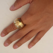 Load image into Gallery viewer, HQM Large Bronze &#39;Nugget&#39; Ring