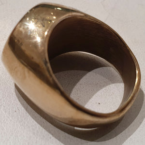 HQM Solid Bronze 'Bae' Ring