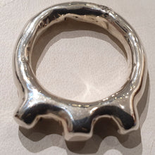 Load image into Gallery viewer, HQM Sterling Silver Triple 'Horne' Ring