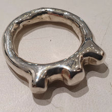 Load image into Gallery viewer, HQM Sterling Silver Triple 'Horne' Ring