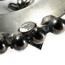 Load image into Gallery viewer, David Mandel for The Show Must Go On | Clear Crystal & Chrome Statement Cuff