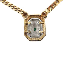 Load image into Gallery viewer, Vintage Signed &#39;Christian Dior Gold Plated Art Deco Style Necklace
