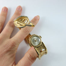 Load image into Gallery viewer, Vintage Clamper Bangle with Secret Watch