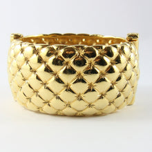 Load image into Gallery viewer, Chic Vintage Signed &#39;Goosens&#39; Cuff Bangle c. 1980s