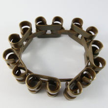 Load image into Gallery viewer, Vintage German Brass Interlock Bracelet