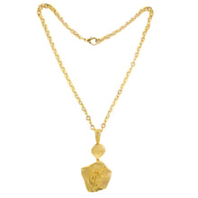 Load image into Gallery viewer, Vintage Yves Saint Laurent YSL Statement Gold Plated Necklace