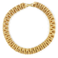 Load image into Gallery viewer, Vintage Gold-tone c. 1950&#39;s Linked Necklace