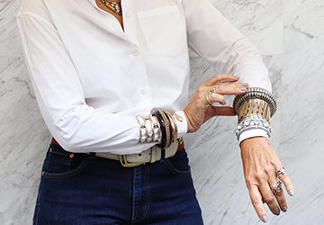 Why we love to stack on armloads of bracelets &amp; bangles &amp; cuffs