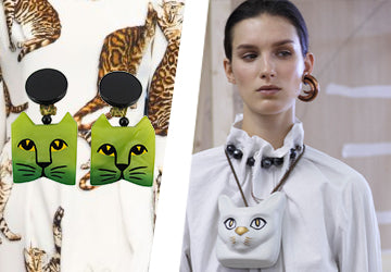 Fashion’s Love Affair with Cats - Shop 12 Runway Inspired Accessories