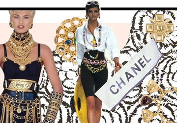 New Additions / CHANEL Vintage Gold Rush Jewellery