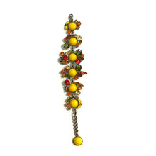 Load image into Gallery viewer, Harlequin Market Multi Coloured Austrian Crystal Detail Bracelet