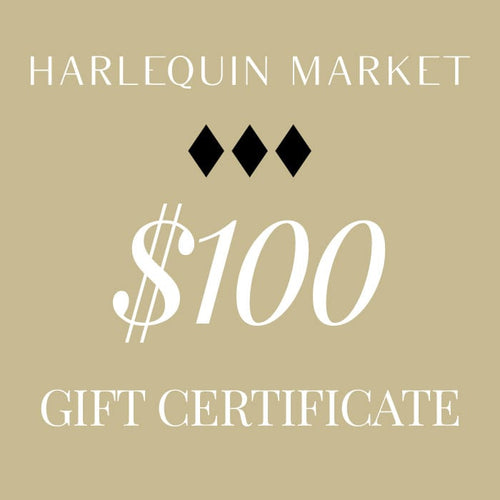 Harlequin Market Gift Certificate -- $100