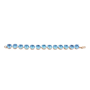 Harlequin Market Crystal Bracelet - Light Blue