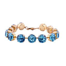 Load image into Gallery viewer, Harlequin Market Crystal Bracelet - Light Blue