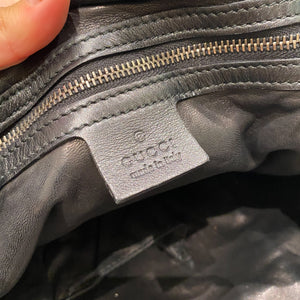 Gucci Authentic Snakeskin Petrol Coloured Handbag