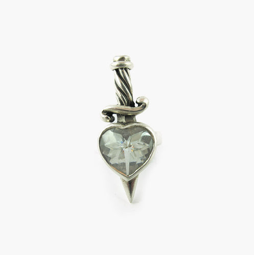 William Griffiths Heart With Dagger Ring