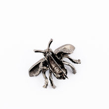 Load image into Gallery viewer, Signed Kenneth J Lane &quot;KJL&quot; Crystal &amp; Hematite Bee Brooch