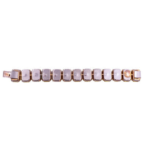 Harlequin Market Crystal Bracelet - Topaz Colour