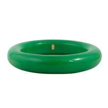 Load image into Gallery viewer, Signed Kenneth Jay Lane Round Jade Resin Bangle