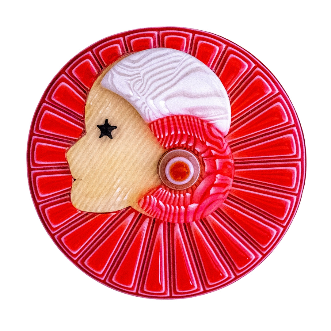 Broche Vintage Léa Stein Période Belle Époque - Occasion, Pièce De Collection