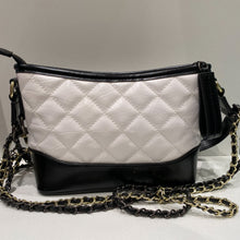 Load image into Gallery viewer, Chanel Look-a-Like Black &amp; White Shoulder Handbag