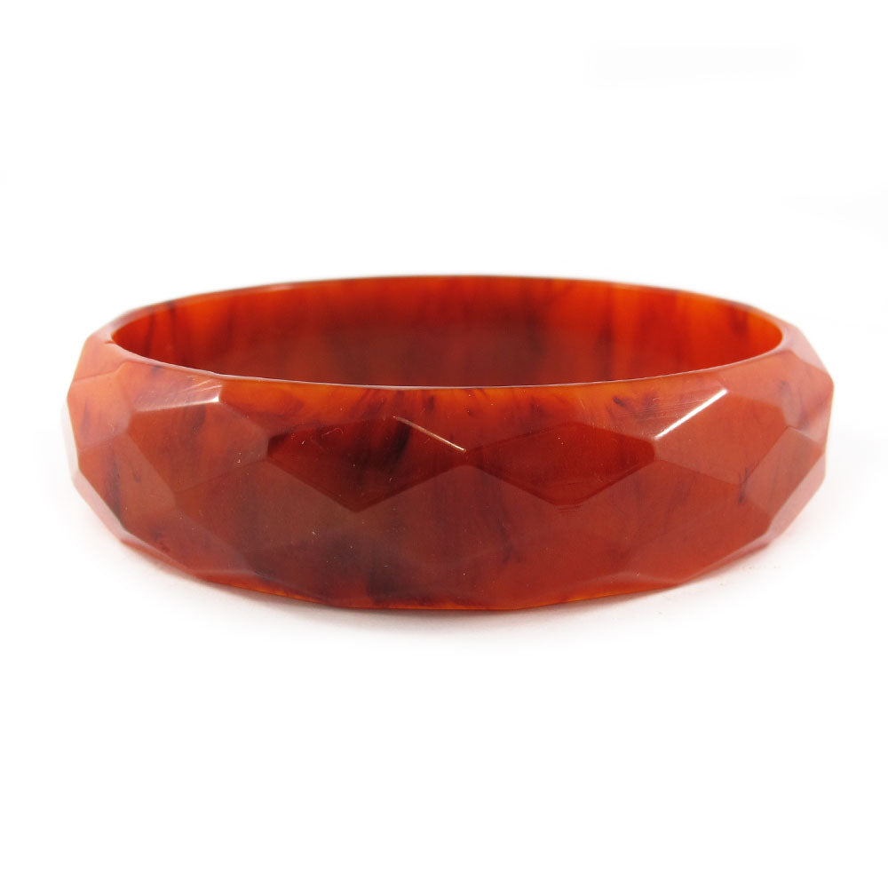 Vintage Bakelite faceted bangle c.1950's