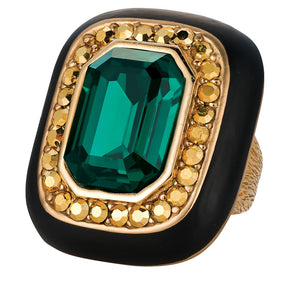 Ciner NY The Emerald Royal Ring - Size 7