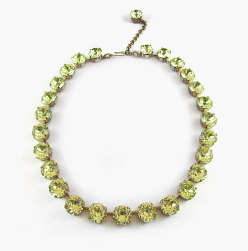 Harlequin Market Crystal Accent Necklace