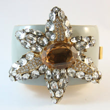 Load image into Gallery viewer, Ciner NY Large Crystal Starfish Cuff Bangle