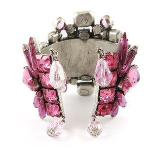 David Mandel for The Show Must Go On | Rose Crystal Statement Cuff